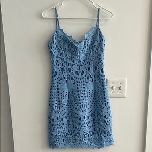 MUST GO! Abbeline / South Moon Under baby blue lace dress